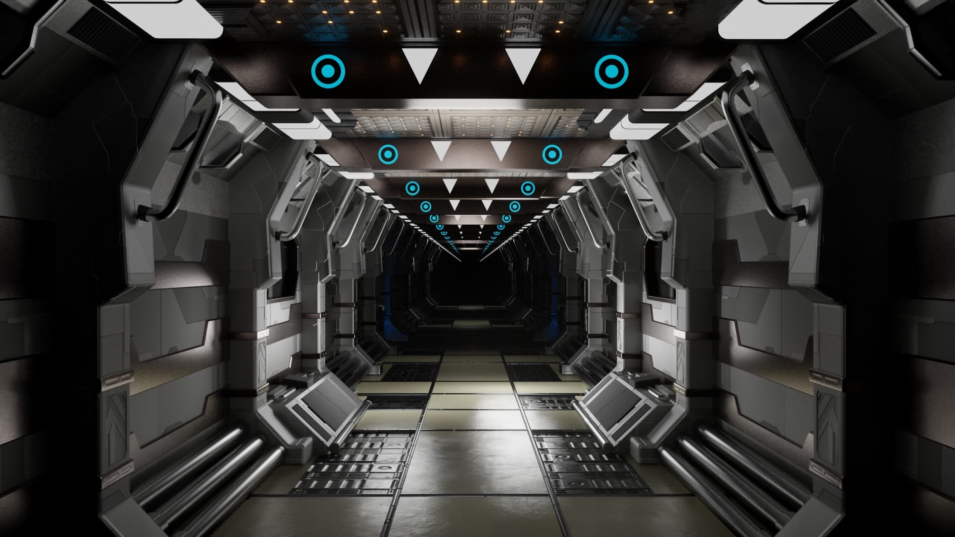 ORB1S hallway final rendered pass
